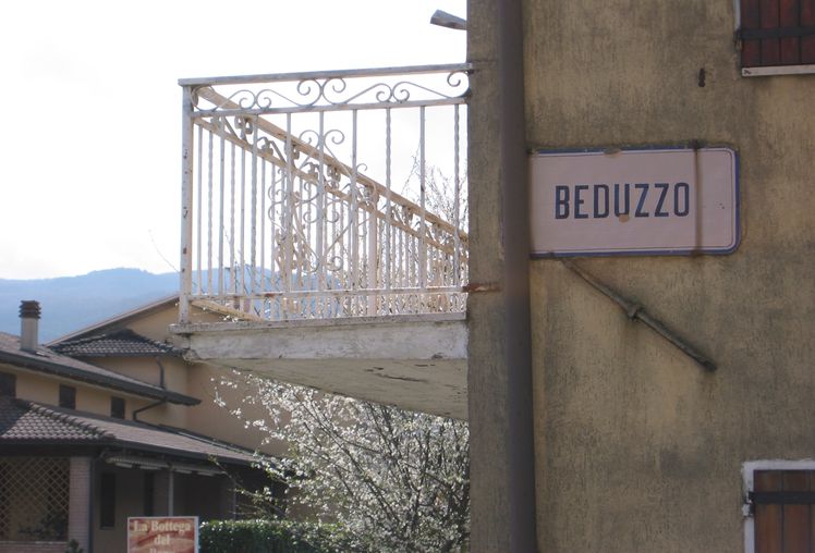 abitato di Beduzzo La Strada, ingresso da nord